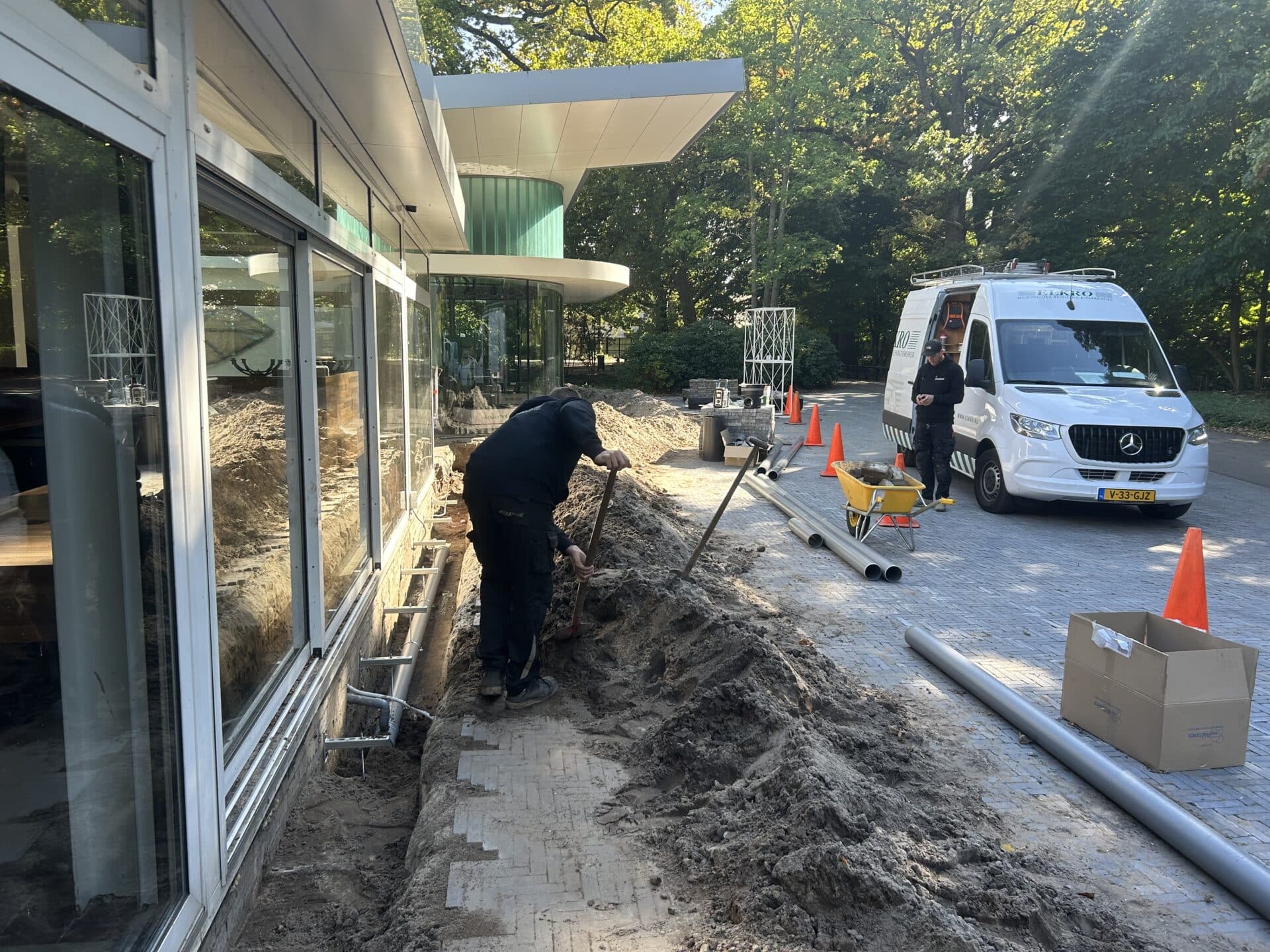 Buitenriolering vervangen