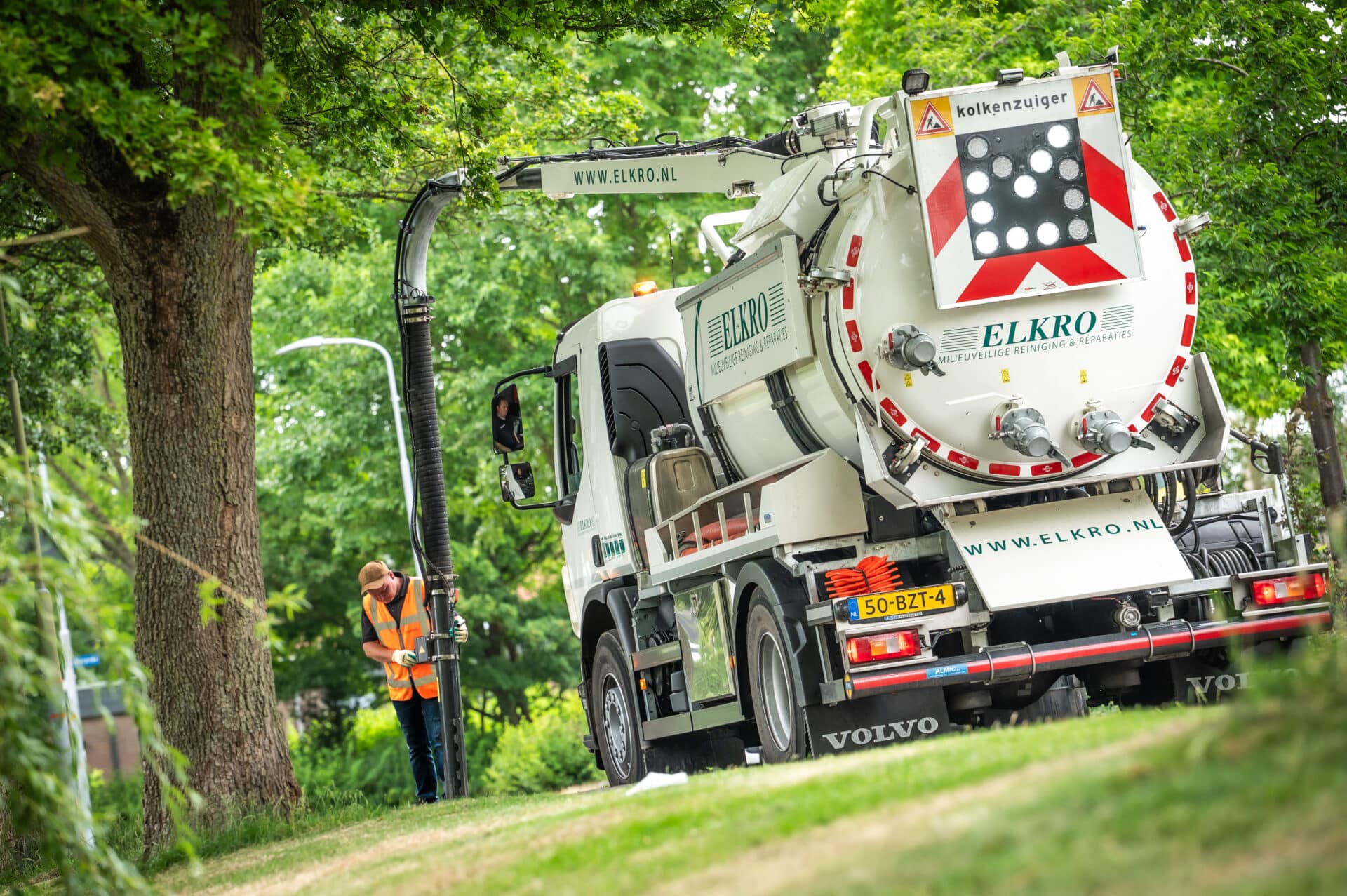 Kolken reiniging gemeente Haarlemmermeer
